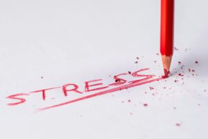 stress vermindering door voeding